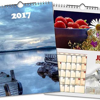 Kampanj på fotokalendrar och julkort
